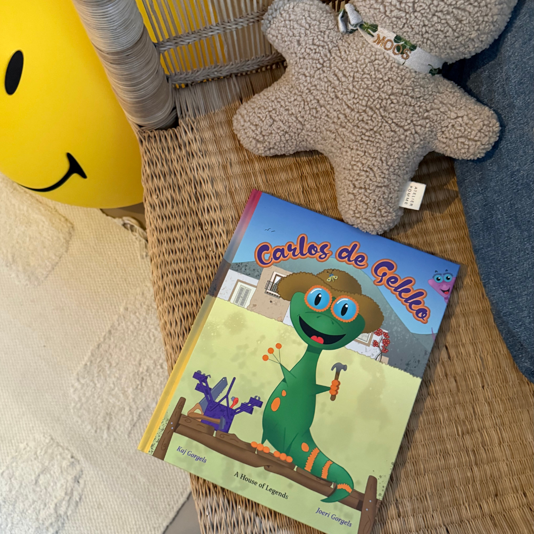 kinderboek Carlos de gekko