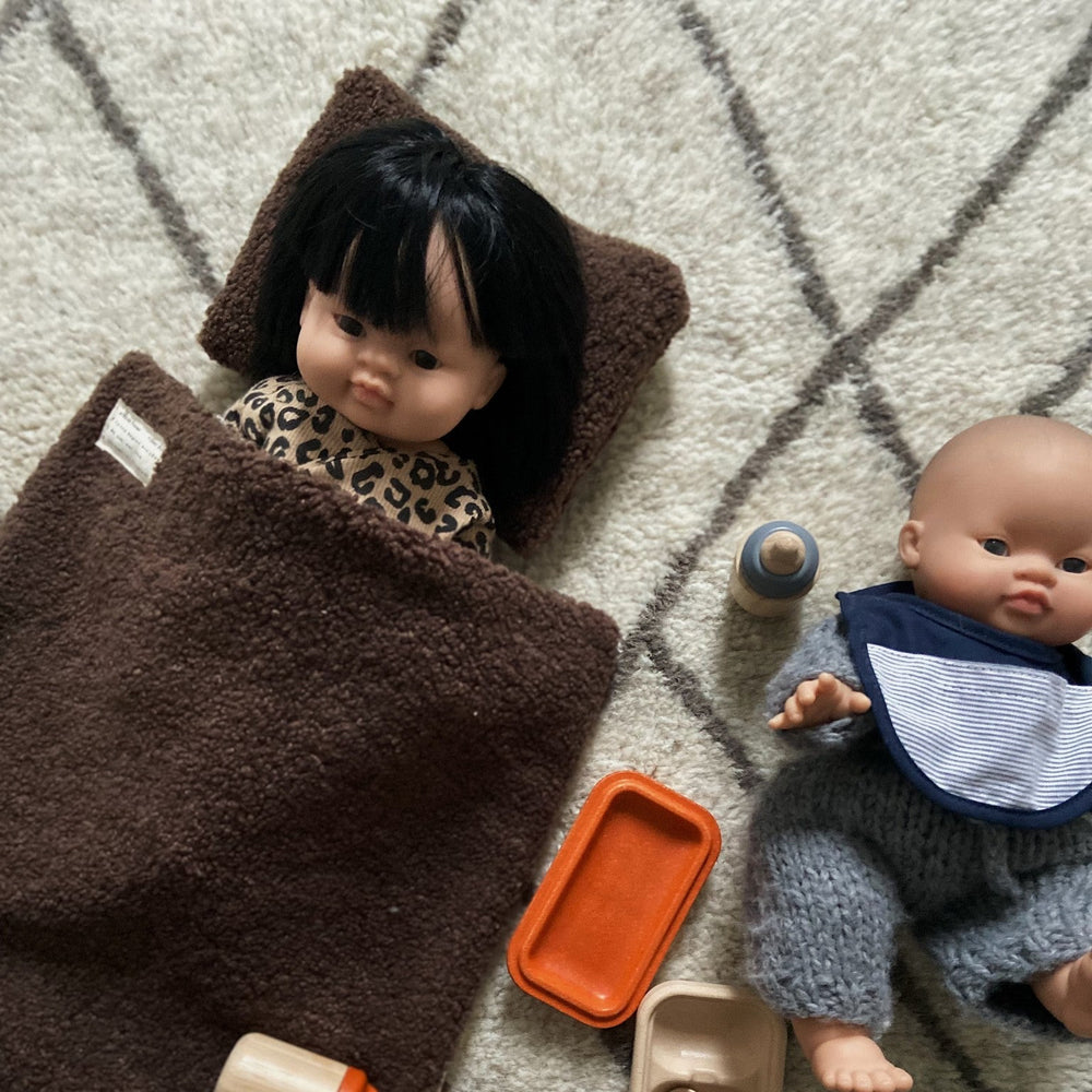 CUTEY TEDDY DOLL BED SET | HOT CHOCOLATE
