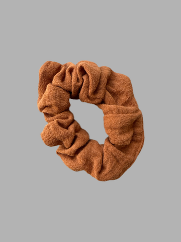 SAMPLE SALE - MINI OVERSIZED SCRUNCHIE NUTS ABOUT ALMOND