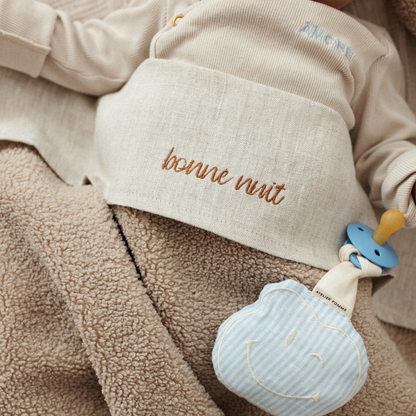 Laken bonjour beige 