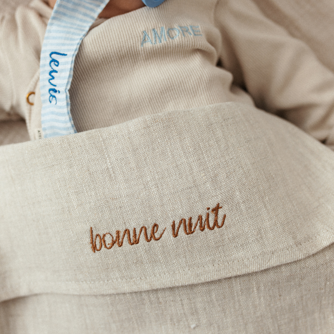 Laken bonjour beige 