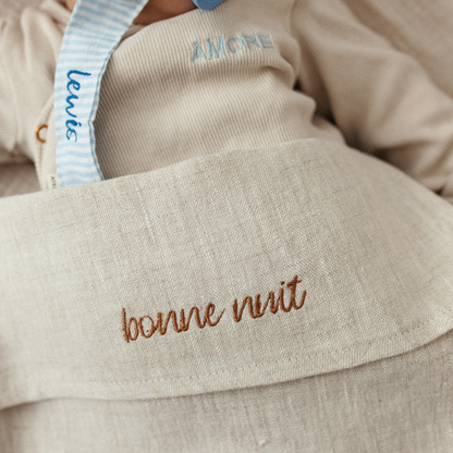 Laken bonjour beige 