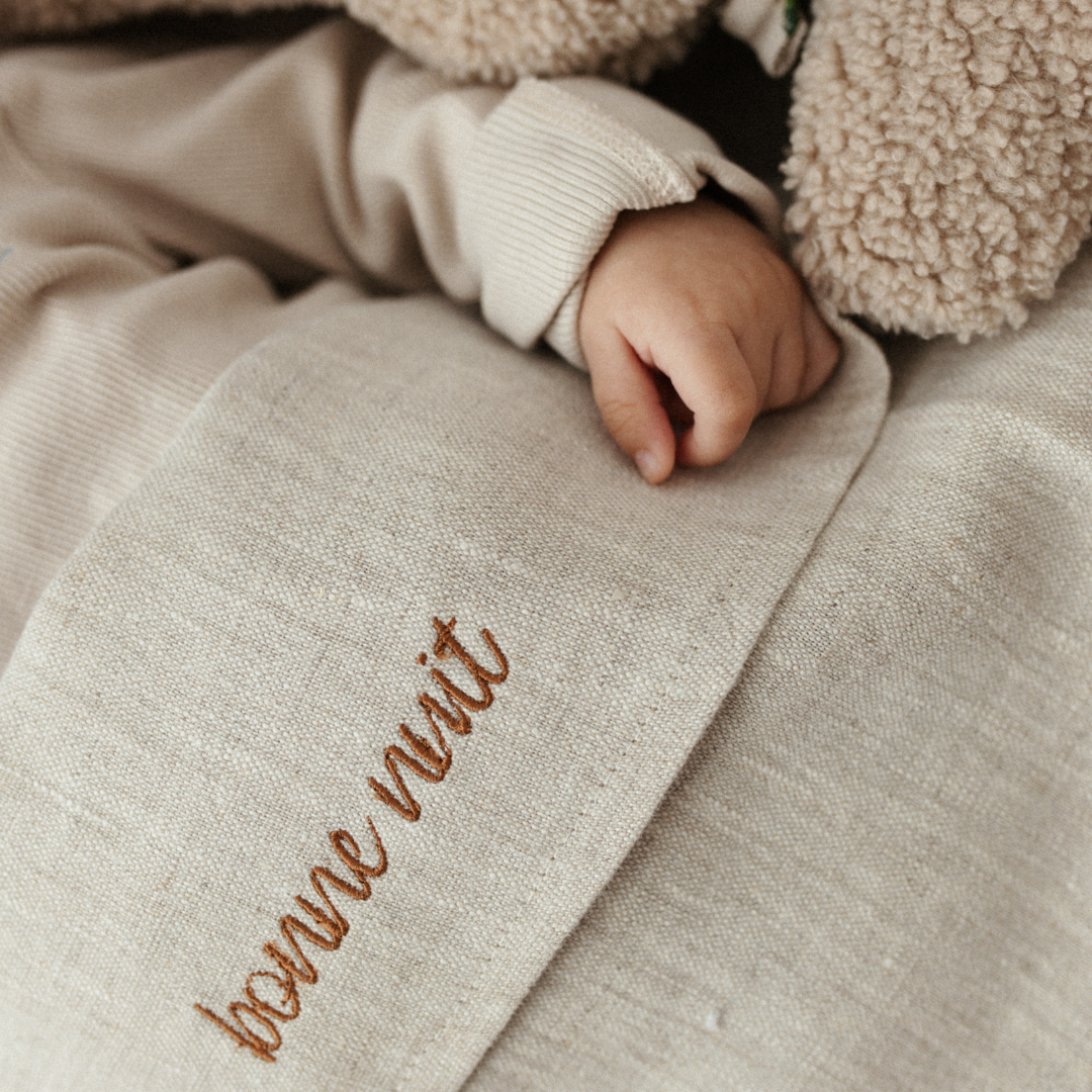 Laken bonjour beige