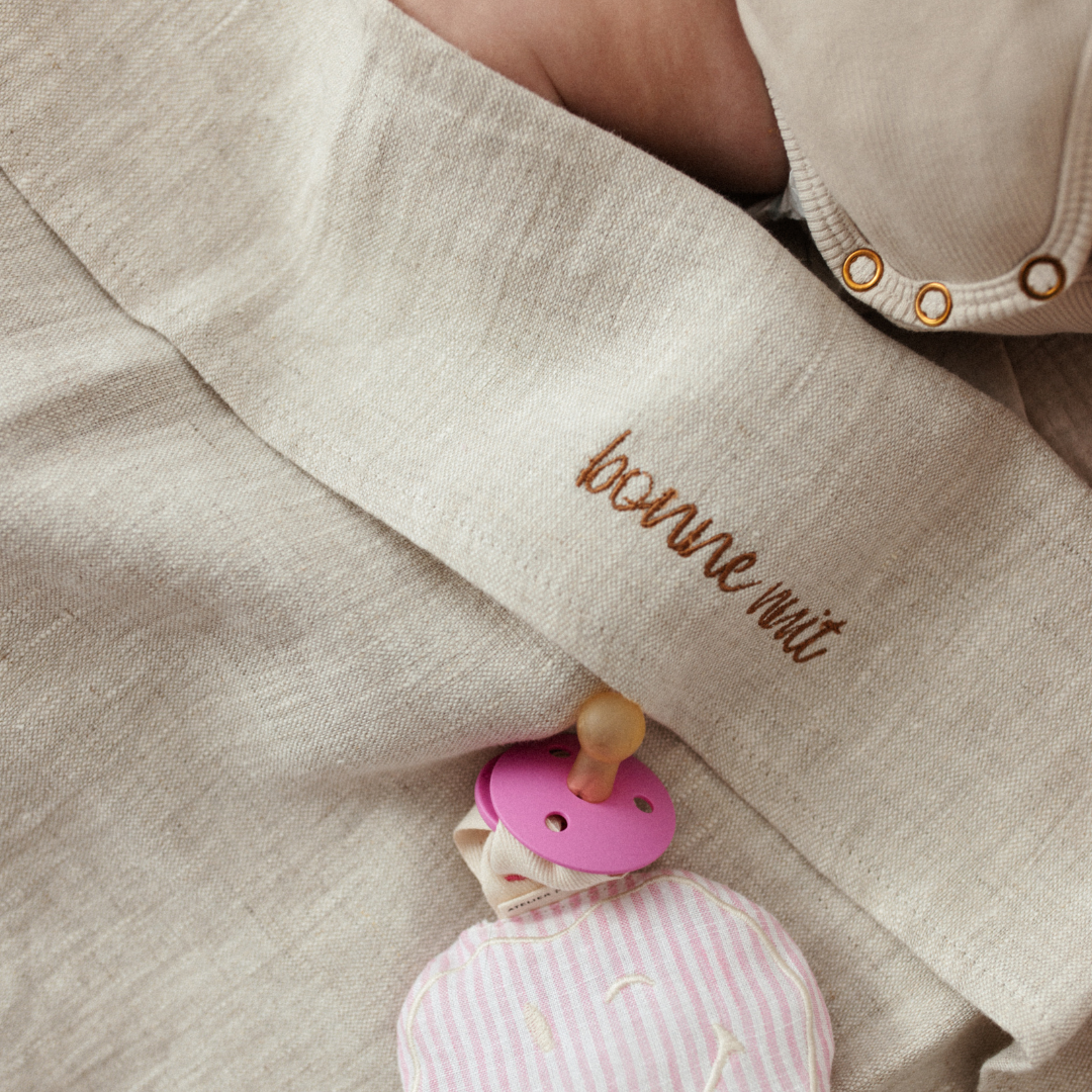 Laken bonjour beige