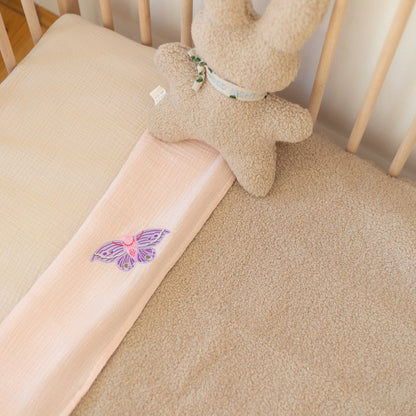 Flat sheet cot pinky promise 