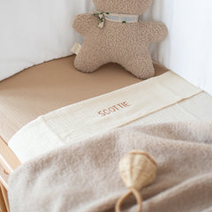 FLAT SHEET CRIB | COSY WHITE