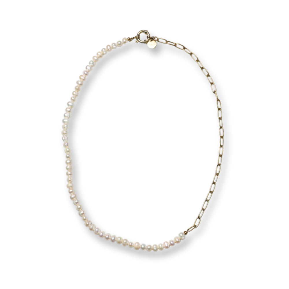 Flint Gold Necklace