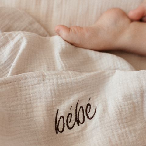 GIANT SWADDLE - BONJOUR BEIGE