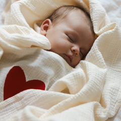 GIANT SWADDLE | COSY WHITE