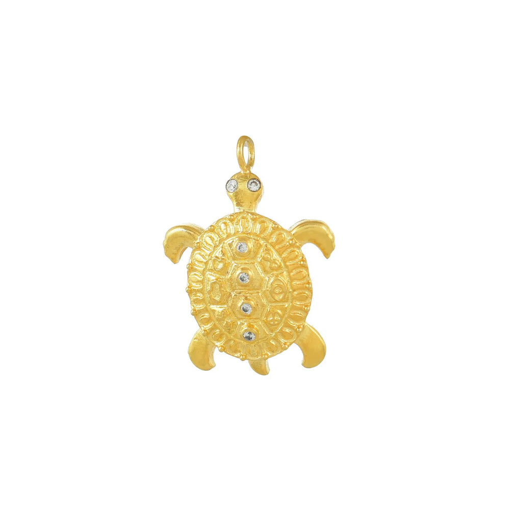 Golden Turtle | Charm