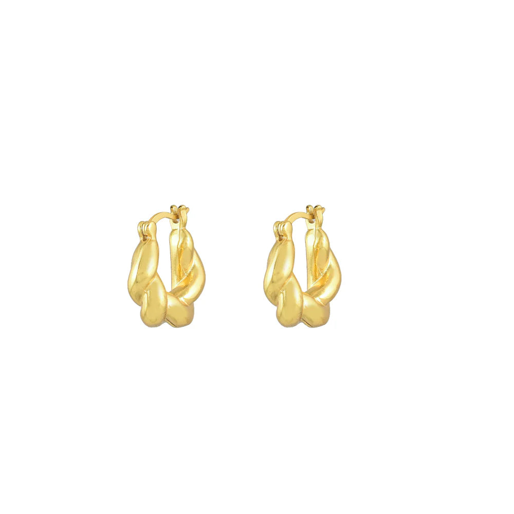 Gold Twisted | Earrings