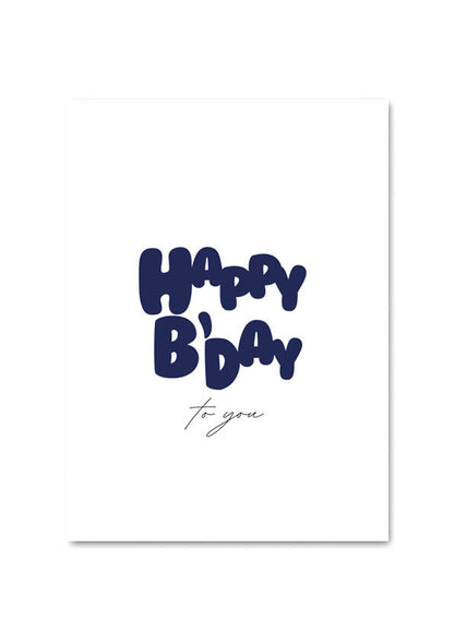 SALE - POST CARD - HAPPY BIRTHDAY TO YOU