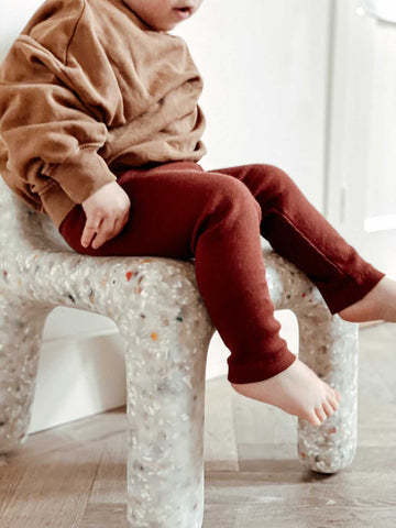 HAPPY PANTS | BURGUNDY BOO