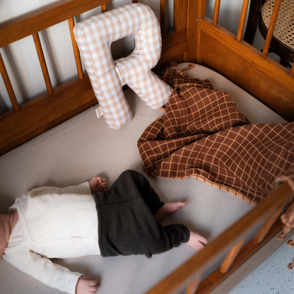 Geruite letter R