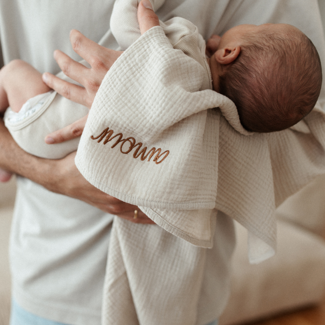Huge towel bonjour beige 