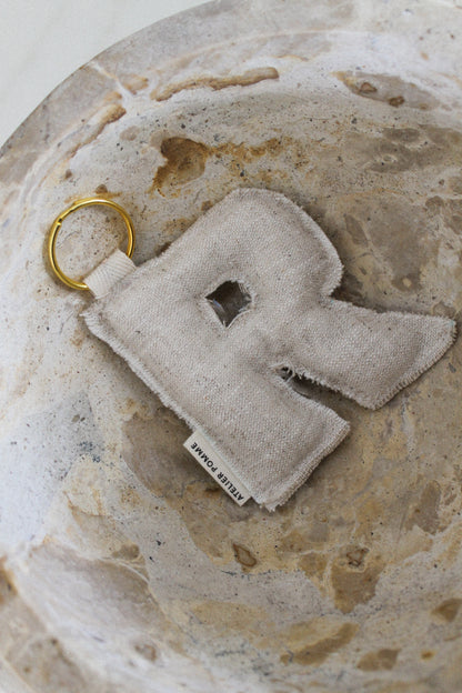 LOVELY LETTER KEYCHAIN