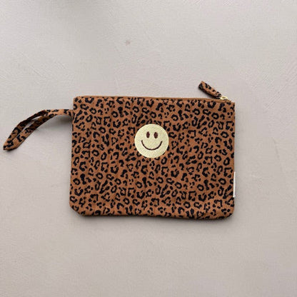 SAMPLE SALE | THE FLAT POUCH LEOPARD