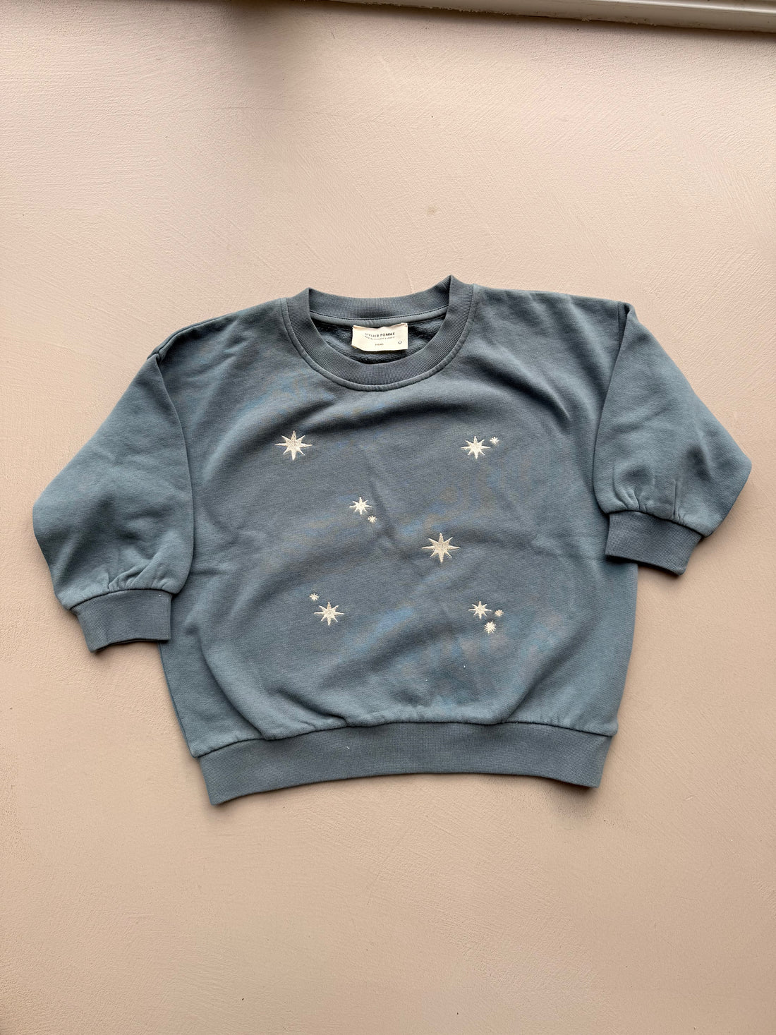 SAMPLE SALE | SWEATER MISTY BLUE 6 YEARS