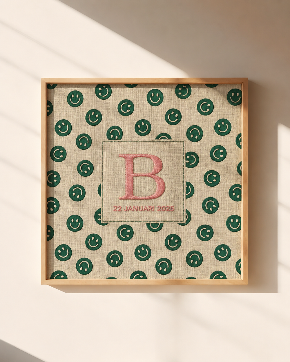 INITIAL POSTER | SMILEY EASY EMERALD