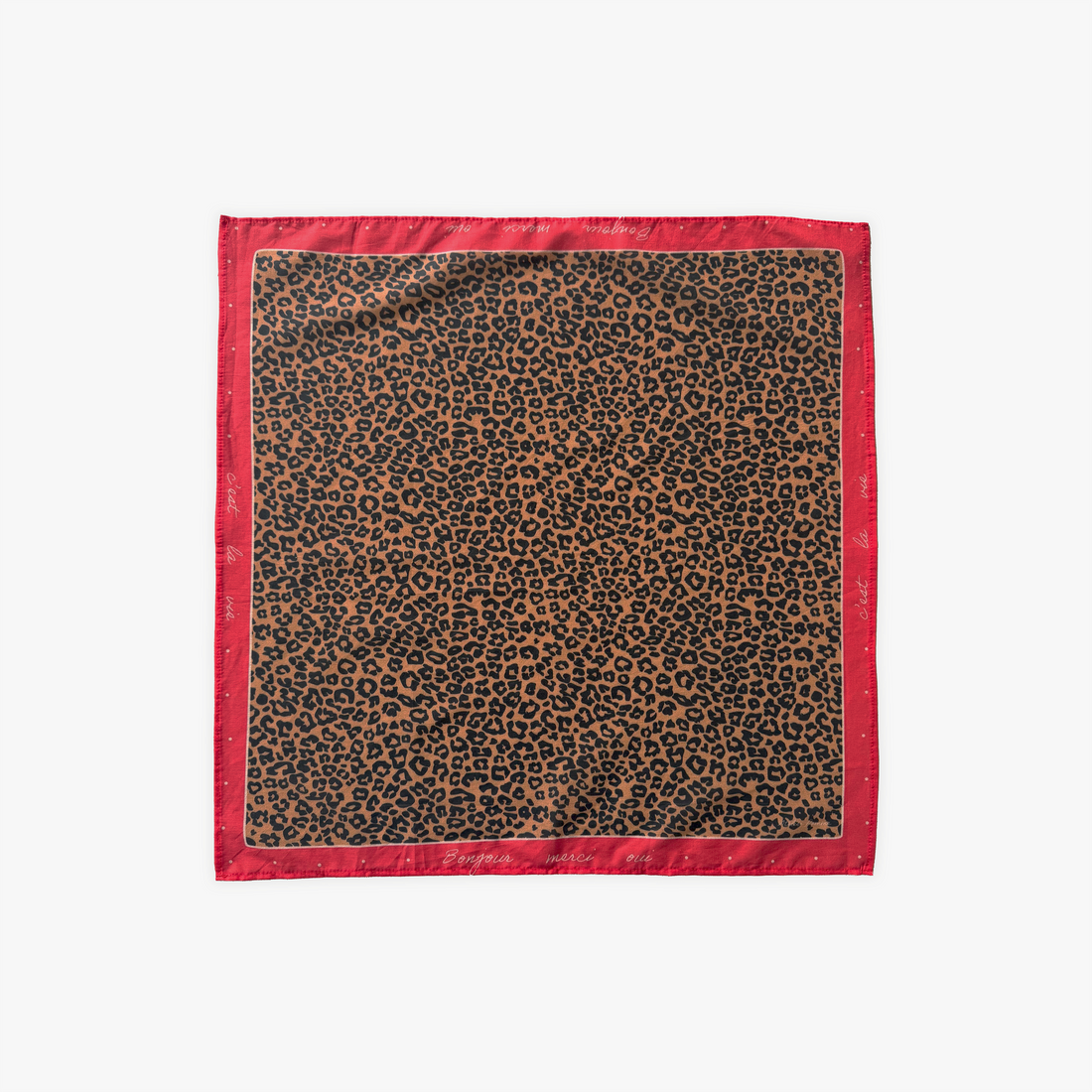 LEOPARD SCARF