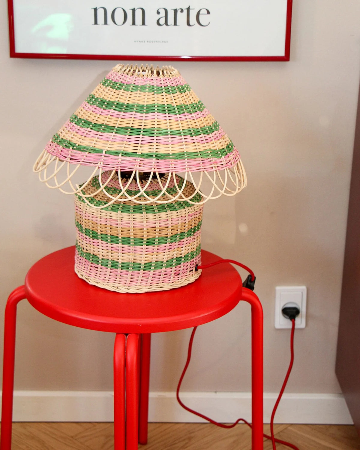 La Petite Rattan Lamp | Pinky Promise