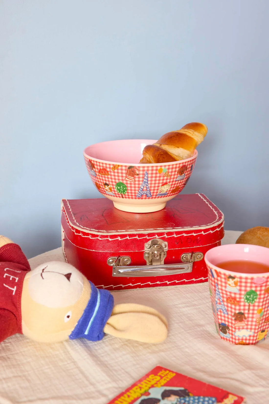 Petit Paris Kids Bowl | Ruby Red