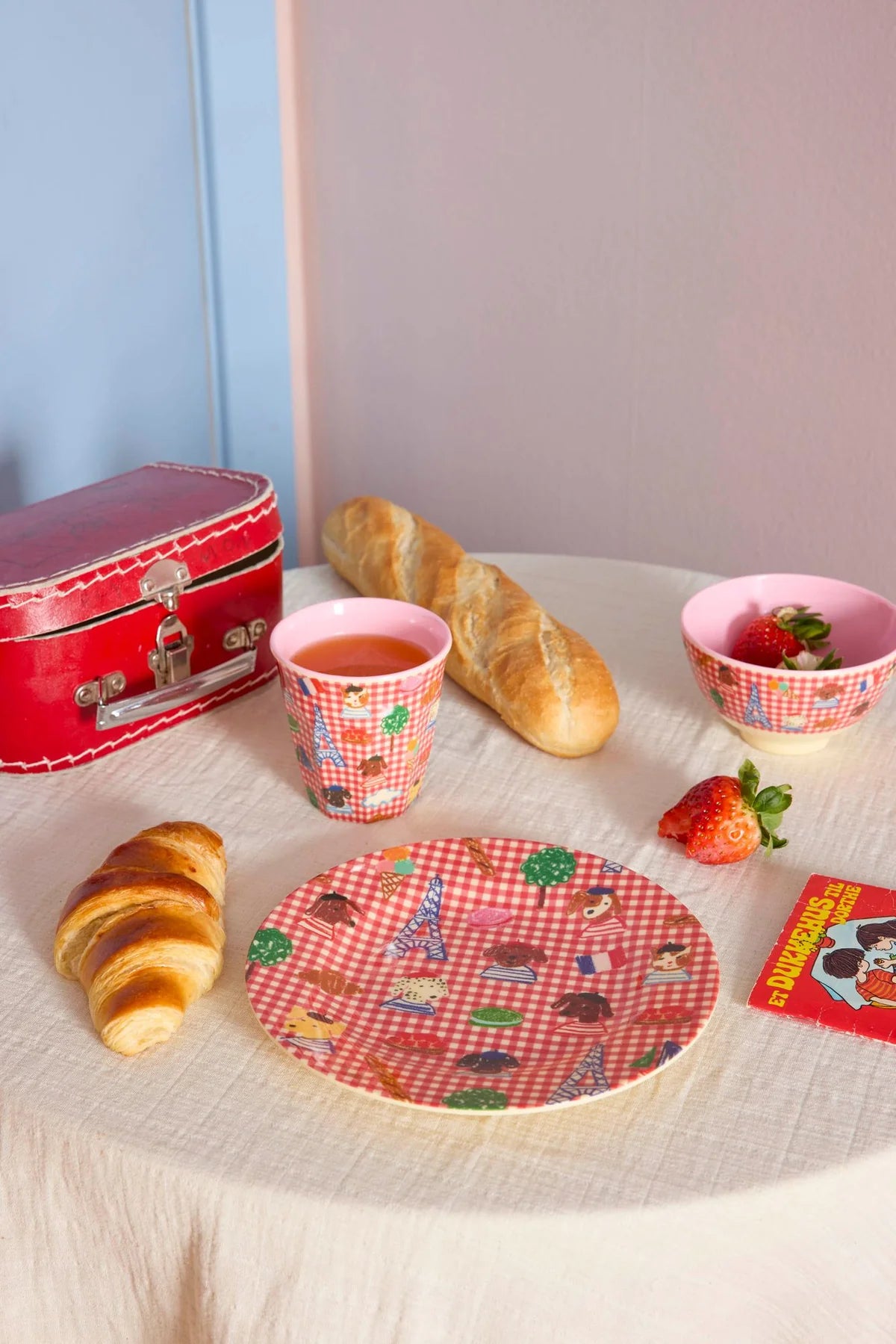 Petit Paris Kids Bowl | Ruby Red