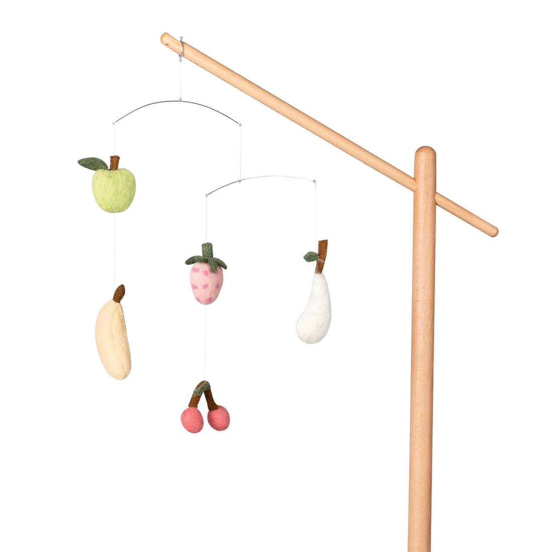 mobiel met fruit 