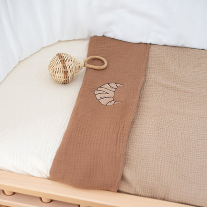muslin deken voor in commode van baby