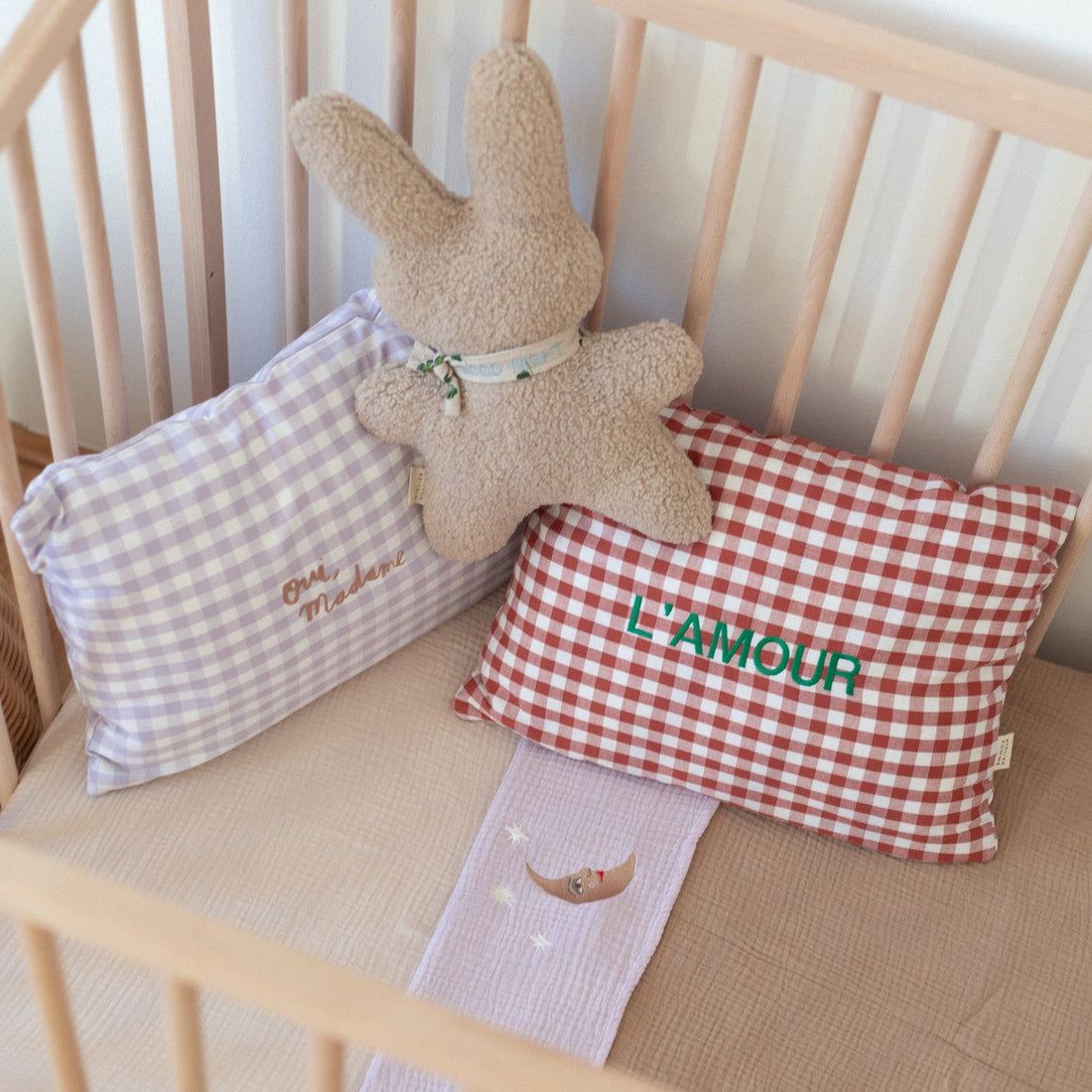 Bed set fine brown 