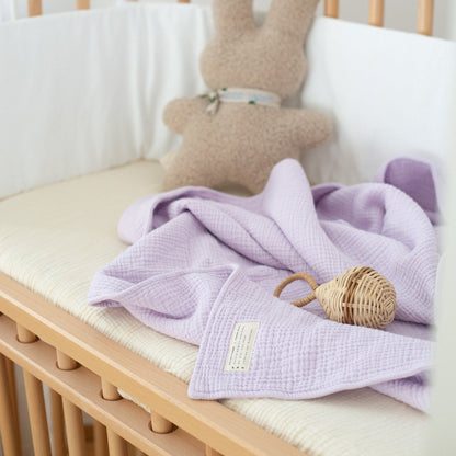 laken geschikt voor kinderwagens, picknicks of in bed in de kleur paars