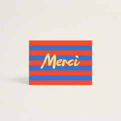 Wenskaart | Merci