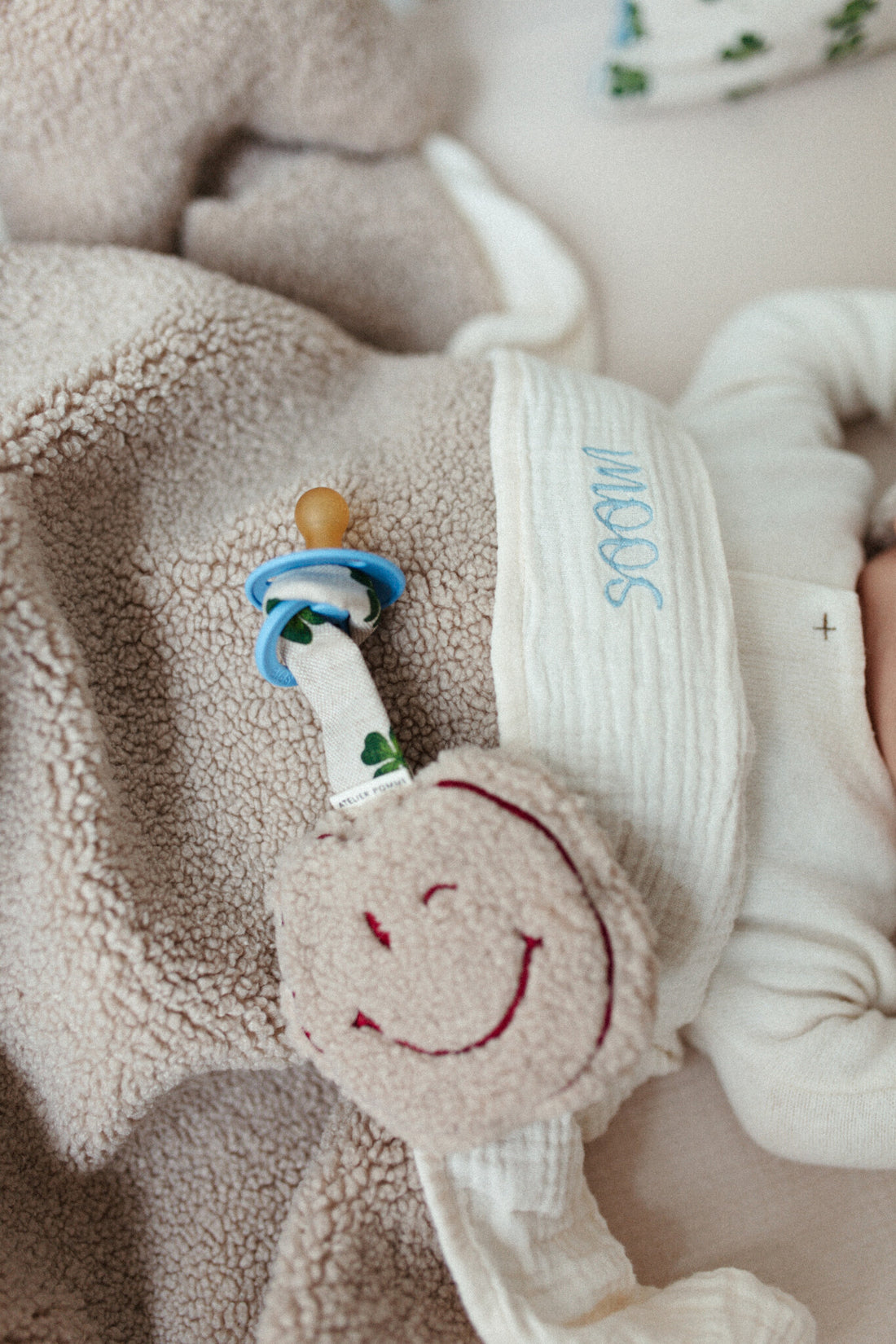 Gepersonaliseerde speendoek van teddy 