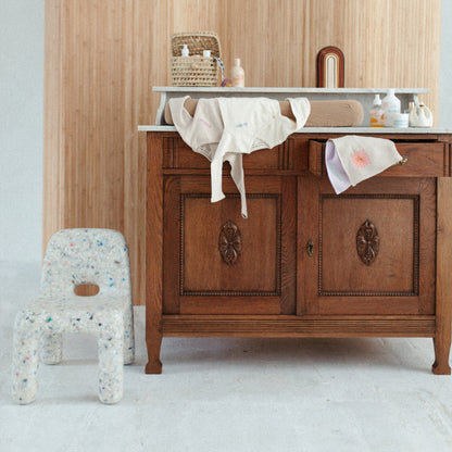 Petit towel bonjour beige 
