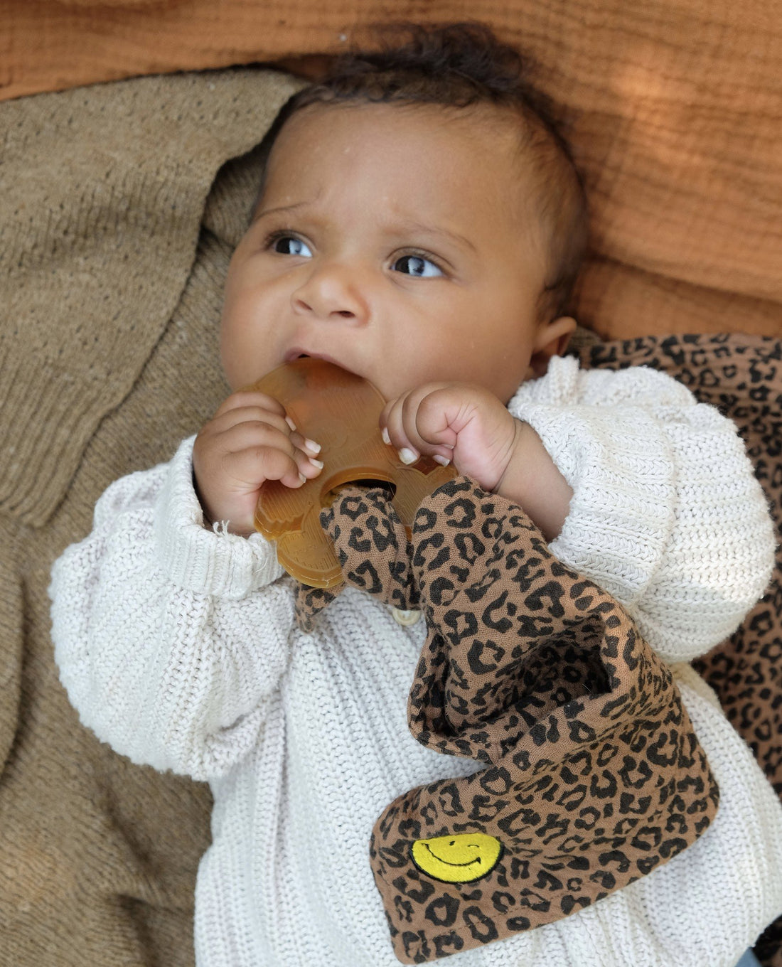 Petit towel leopard 