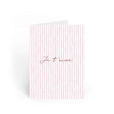 POST CARD - JE T'AIME