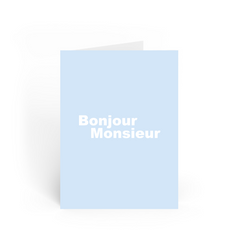 WENSKAART | BONJOUR MONSIEUR