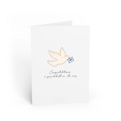 WENSKAART | CONGRATULATIONS, A GRANDCHILD ON IT'S WAY