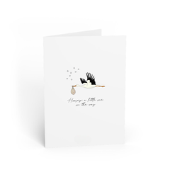 WENSKAART | HOORAY, A LITTLE ONE ON THE WAY