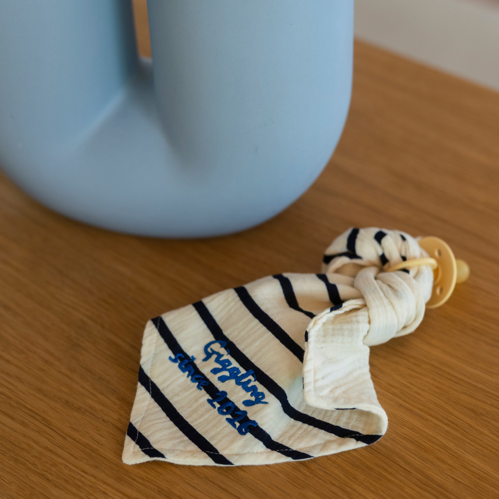Speendoekje cuddle | The breton stripe 