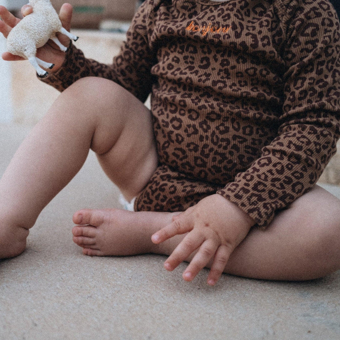 Romper leopard 