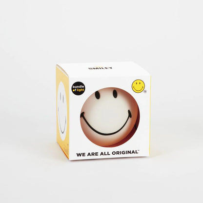smiley lamp in verpakking