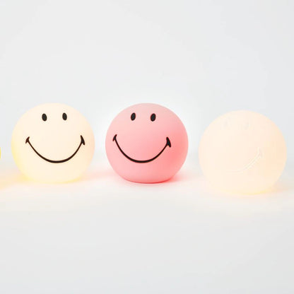 Smiley lamp rond 