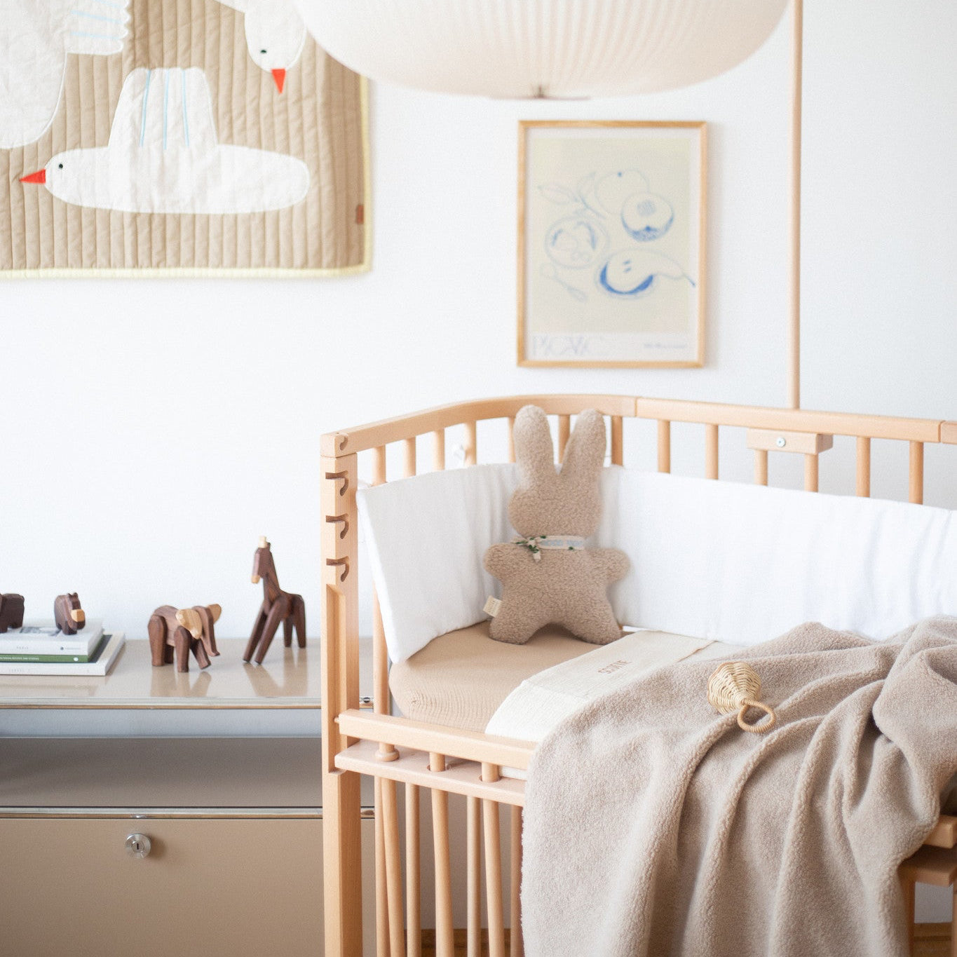 Teddy deken crib