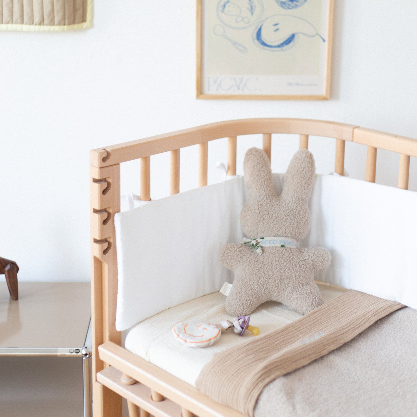Teddy deken crib