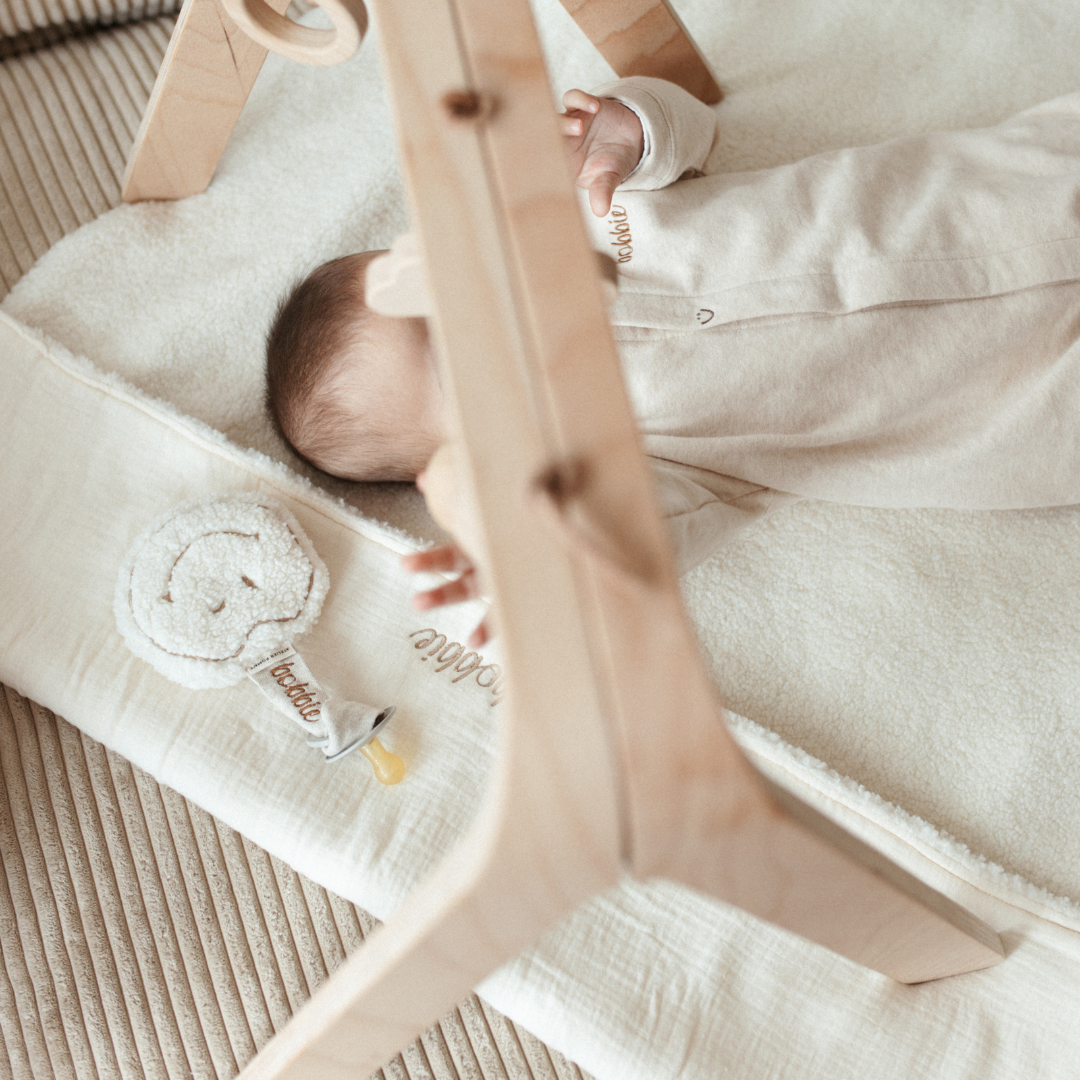 teddy deken in kleur snowy met gepersonaliseerde tekst 