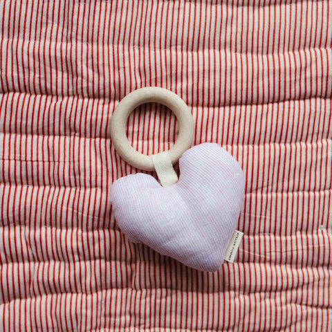 BIJTRING LOVELY LINEN HEART