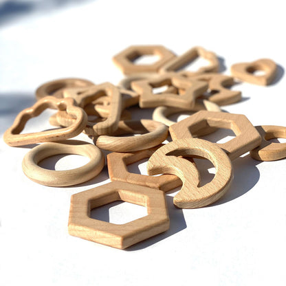 Houten bijringen