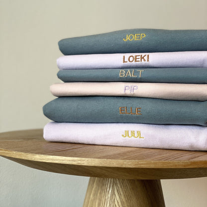 T-shirt misty blue 