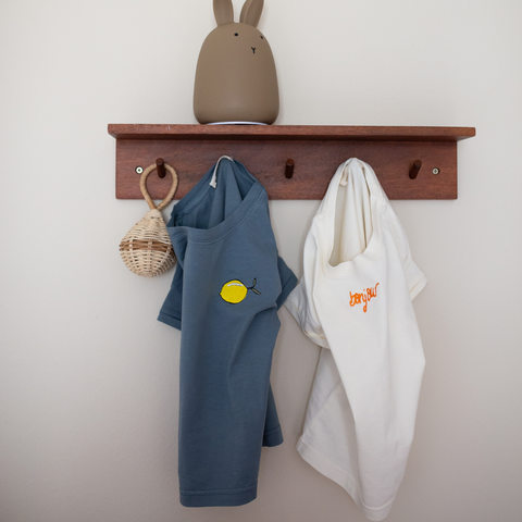 TINY TEE | MISTY BLUE